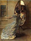Before the Mirror by Thomas Dewing
